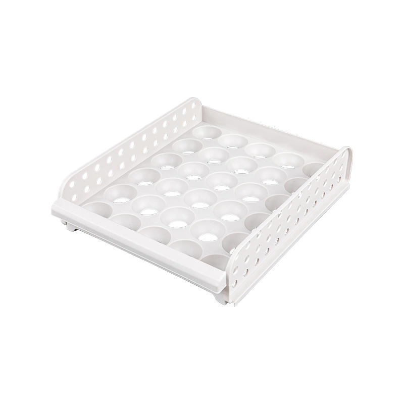 Fresh-keeping multi-layer shock-proof and anti-fall egg storage box for refrigerator