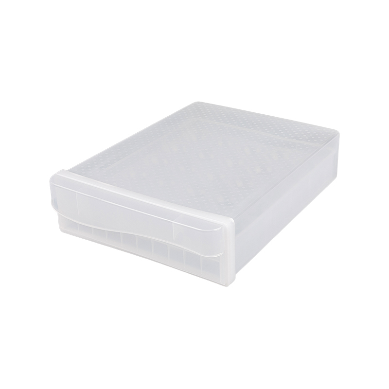 Fresh-keeping multi-layer shock-proof and anti-fall egg storage box for refrigerator