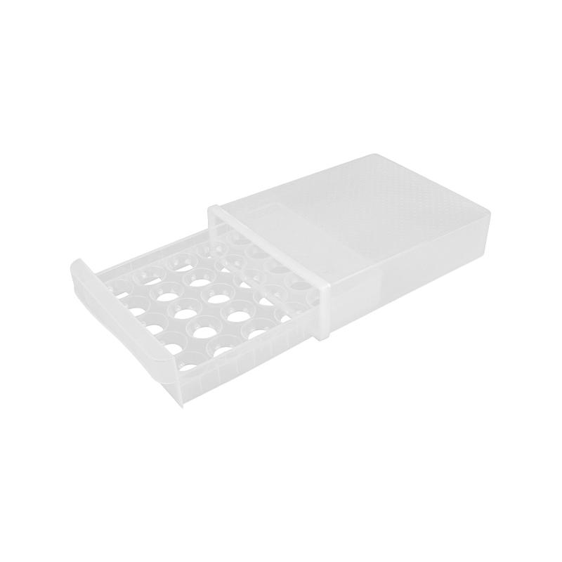 Fresh-keeping multi-layer shock-proof and anti-fall egg storage box for refrigerator