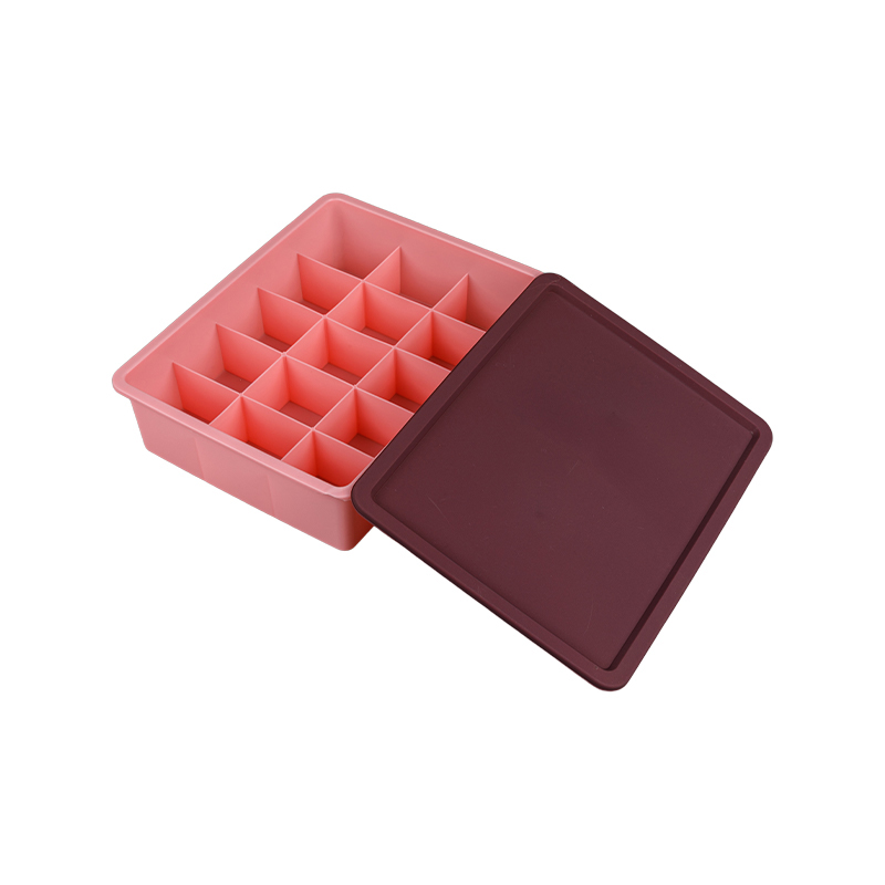 Home dormitory underwear socks plastic storage box with lid