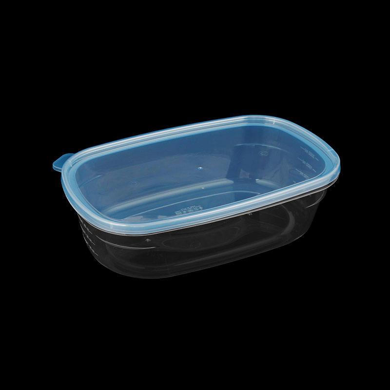 Rectangular food container kitchen lunch box sealed box plastic crisper, color can be customized