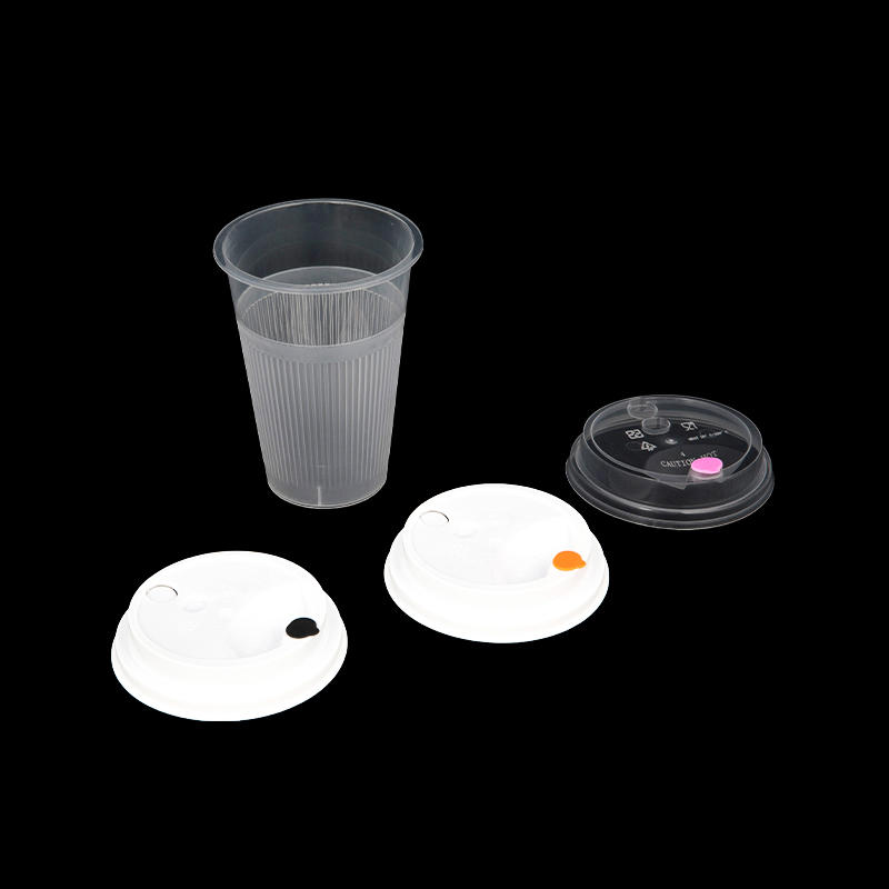 Recyclable smooth and transparent food grade plastic cup