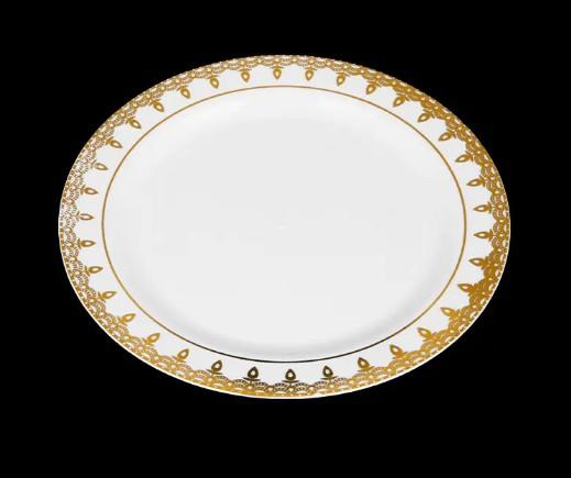 Advantage of Disposable party plate with lace design