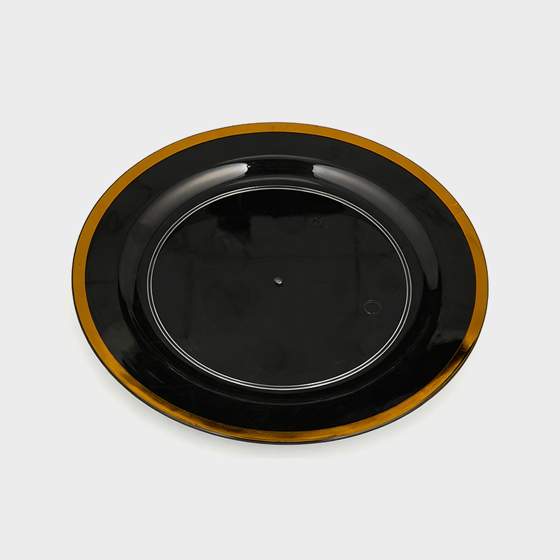 Disposable Party Plate With Lace Design