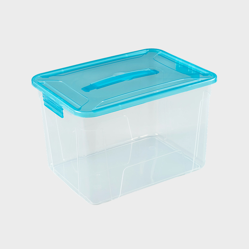 Transparent Stackable Storage Box with Lid PFS008
